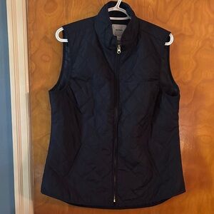 Old Navy Quilted Navy Vest for Women